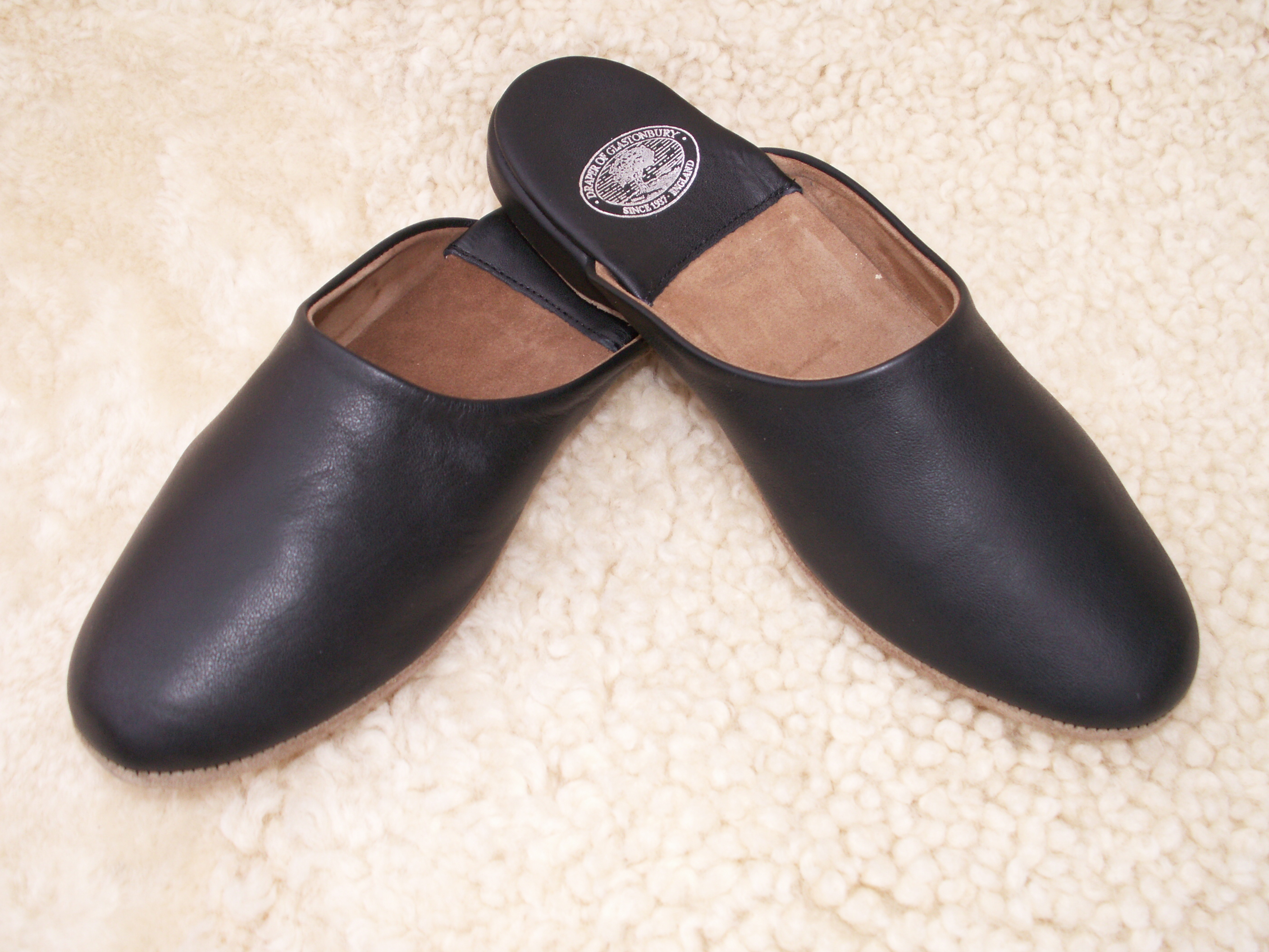 Mens Leather Mule Slipper Radford 