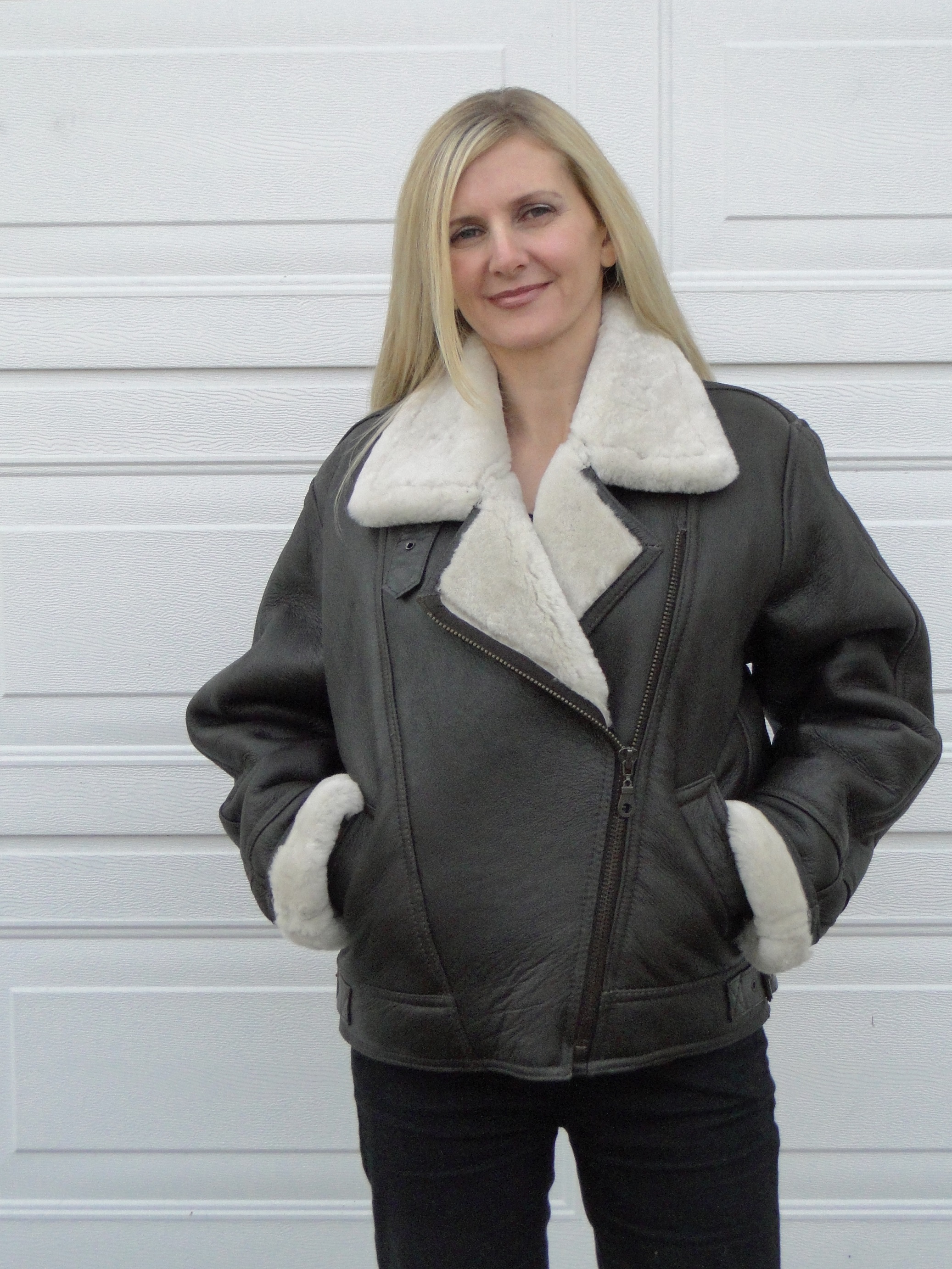Ladies Sheepskin Flying Jacket - Radford Leather Fashions-Quality ...