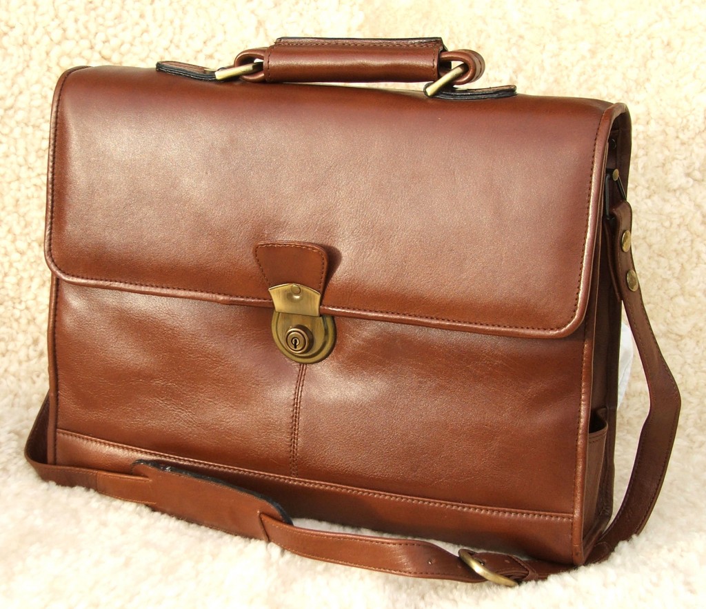 heirloom leather briefcase