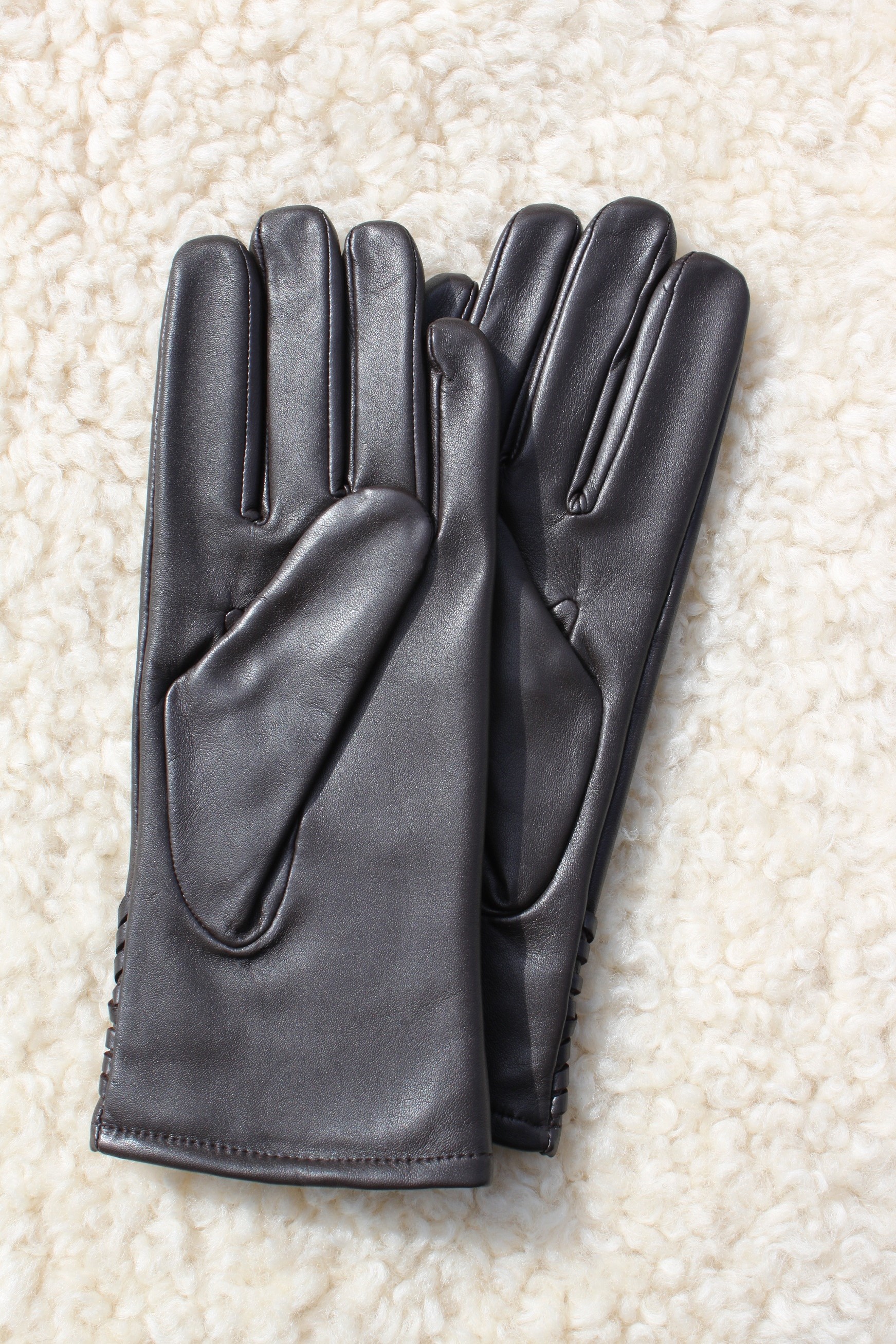 Ladies Leather Gloves with Cross-Stitch Detail - Radford Leather ...