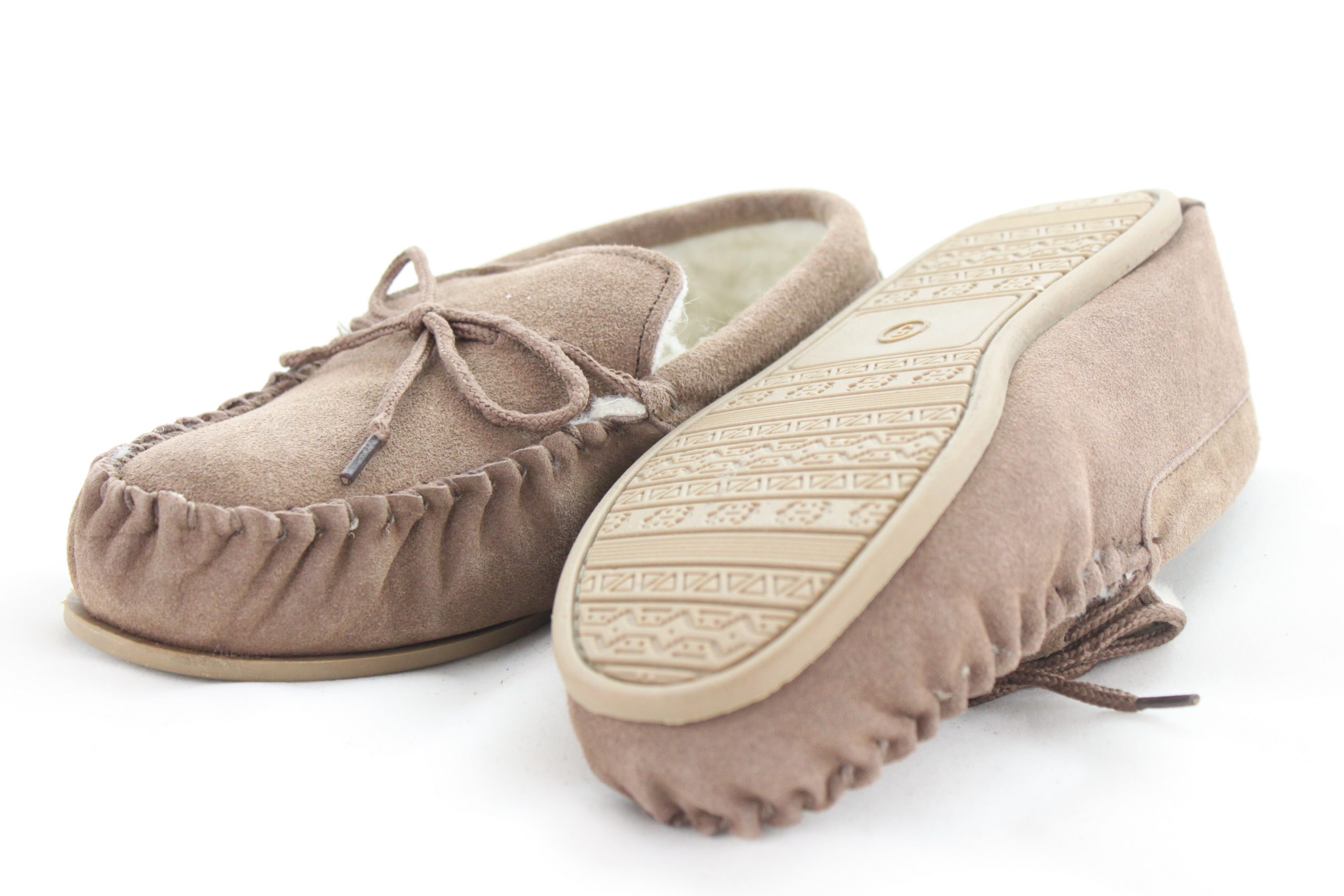 veekyf_footies - Brown Suede Palm Slippers For Both Males