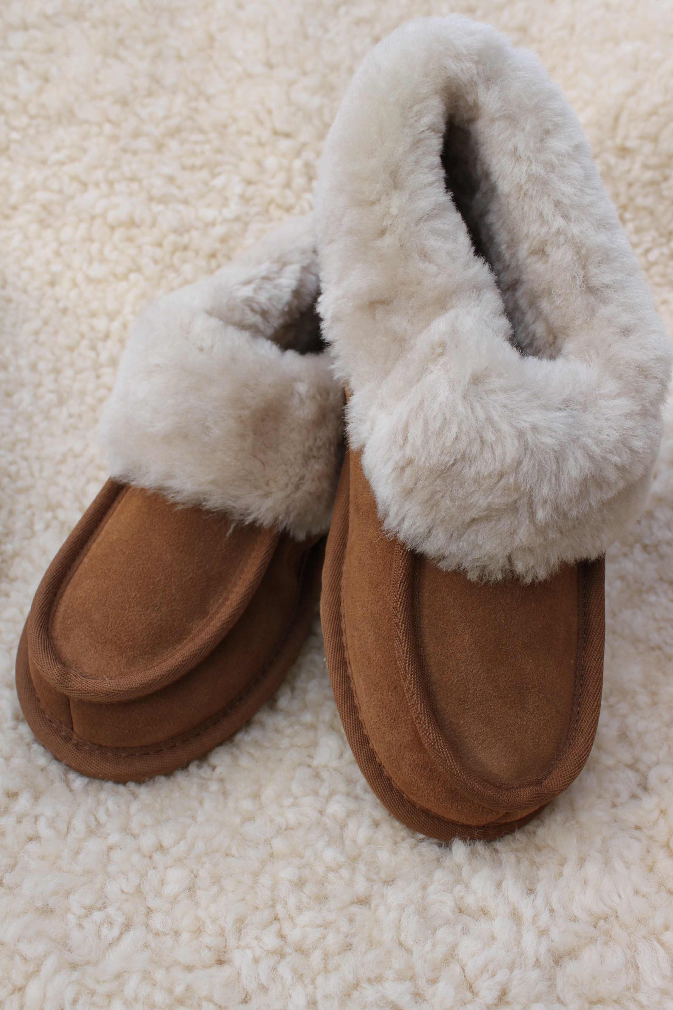 Ladies Sheepskin Boot Style Slippers | Radford Leather Fashions ...