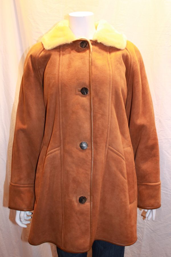 Ladies Traditional Sheepskin Jacket – Radford Leather Fashions-Quality ...