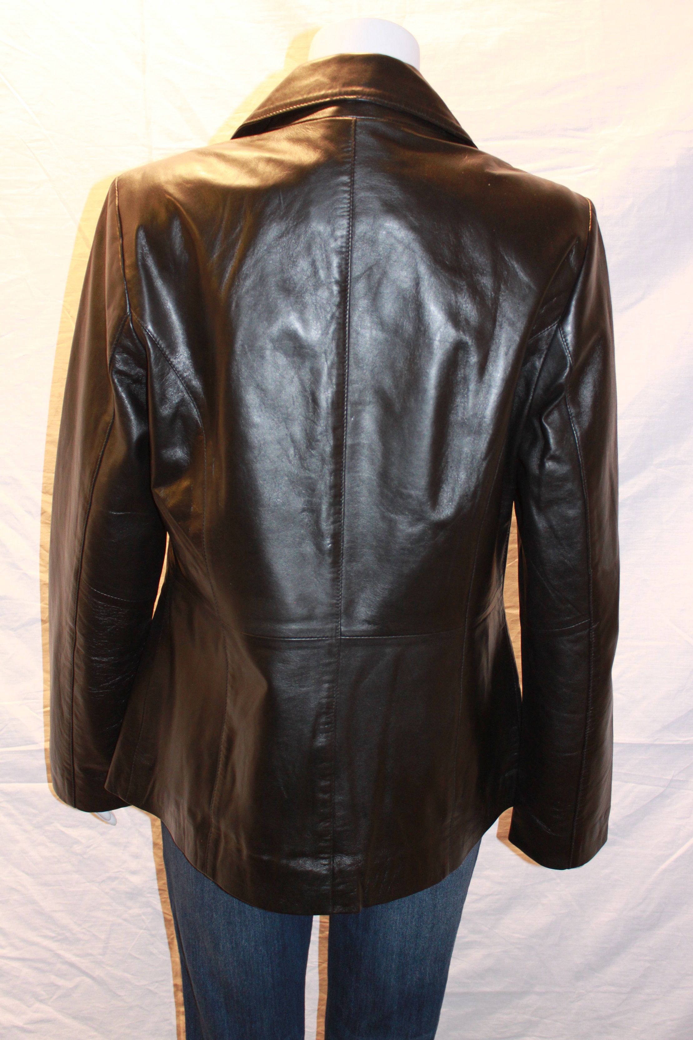 Ladies Leather Blazer - available in Black and Brown - Radford Leather ...