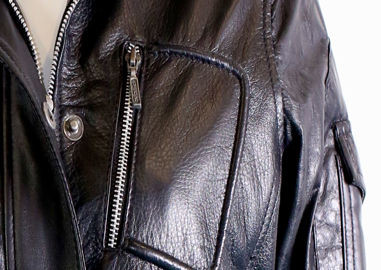 Ladies Leather Biker Jacket – available in Blue and Black – Radford ...