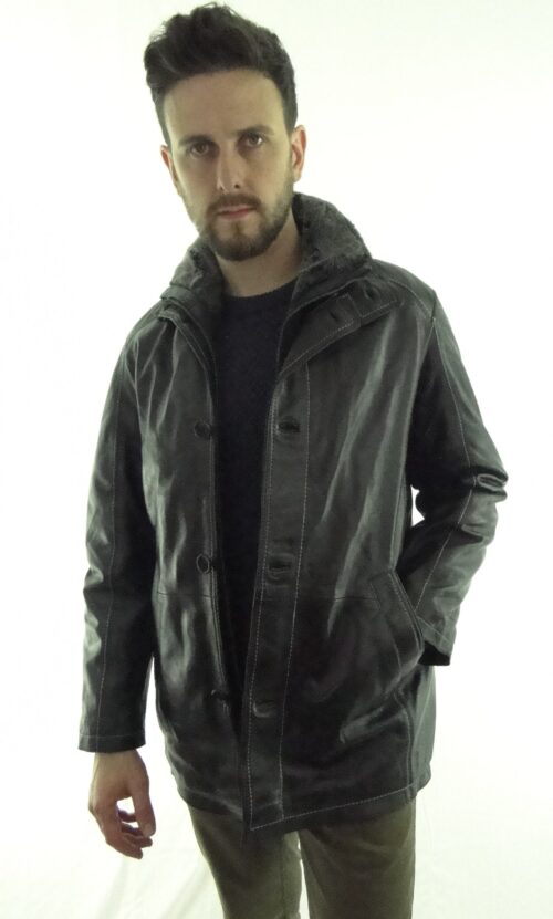 Mens Black Leather Coat – Radford Leather Fashions-Quality Leather and ...