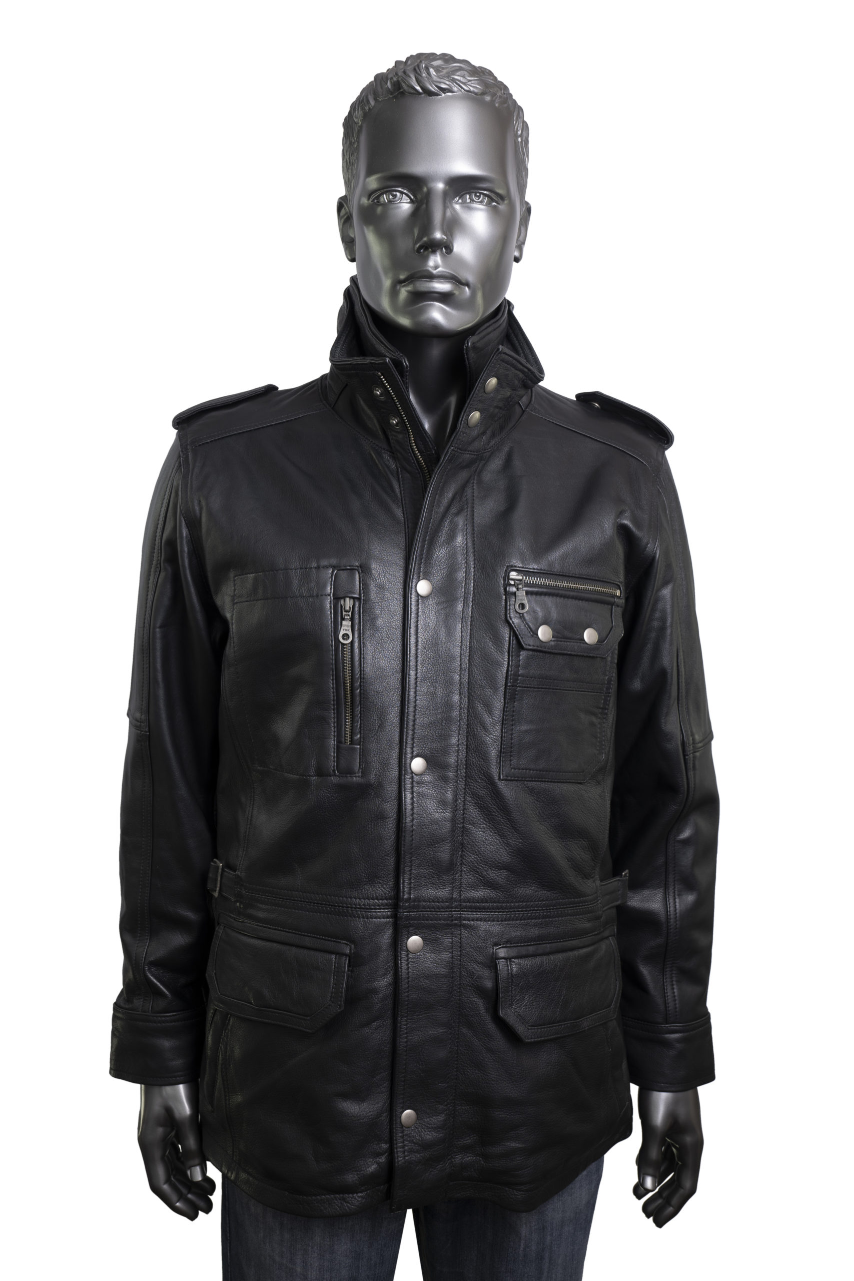 Men’s Black Leather Jacket – Radford Leather Fashions-Quality Leather ...